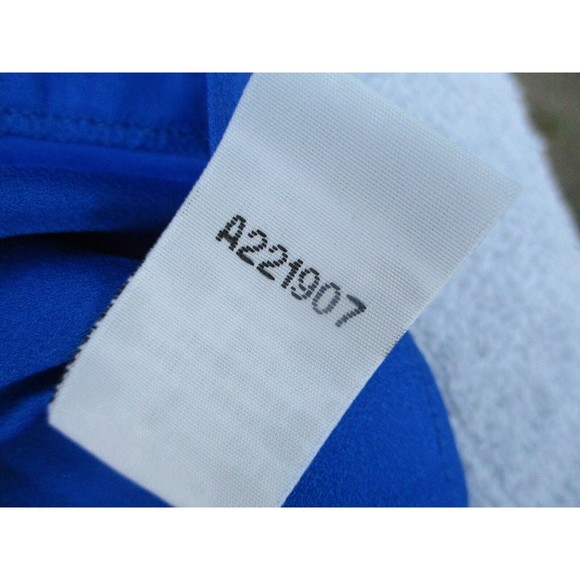 Joan Rivers Tunic Top Womens Size 1X Royal Blue Button Detail Pockets 3/4 Sleeve - Picture 9 of 10